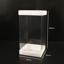 Sleek Transparent Tall PVC