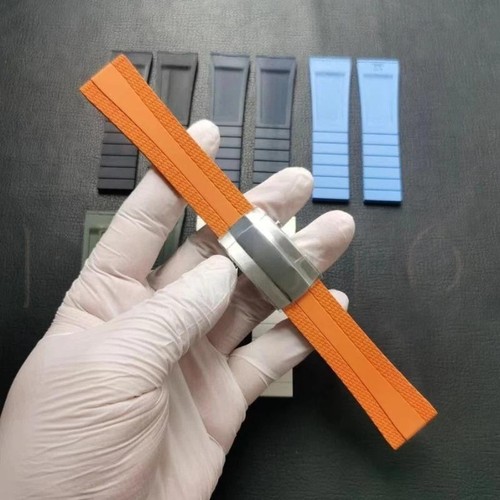 22mm fkm rubber watch strap - 22mm,