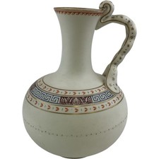 Antique Minton Parian Ewer