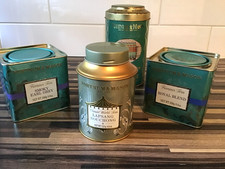 4 Fortnum and Masons empty tea / coffee tins