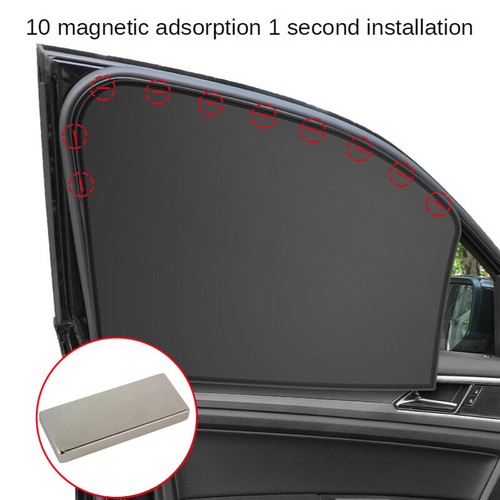 Magnetic car curtains - curtains,