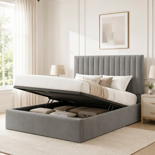 Low profile ottoman - low, storage