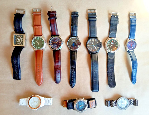 Job lot mens quartz - lot, of