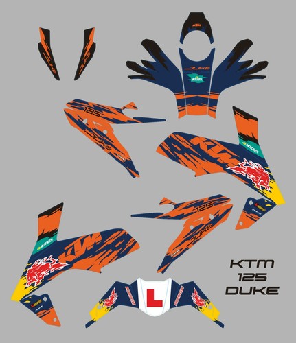 Ktm duke 125 390 graphics - ktm,