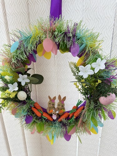 Large easter bunny - large, wreath