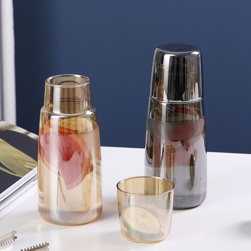 Bedside water carafe set - water,