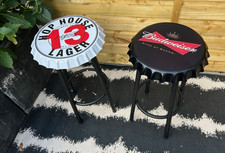 Bottle Top Bar Stool / Man cave / Home Bar - Champagne / Beer / Guinness Cool
