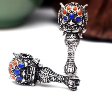 43Mm Old Chinese Miao Silver