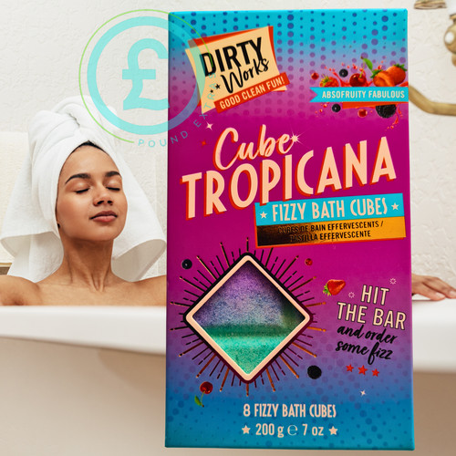 Dirty works cube - cube, tropicana