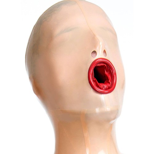 Latex gummi hood - latex, with