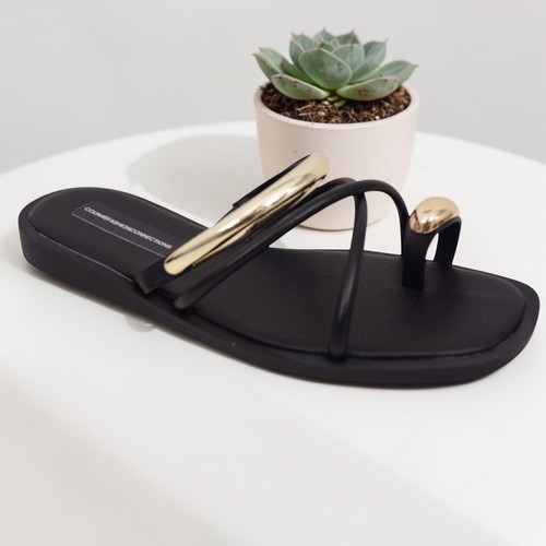 Womens gold toe ring - womens, loop