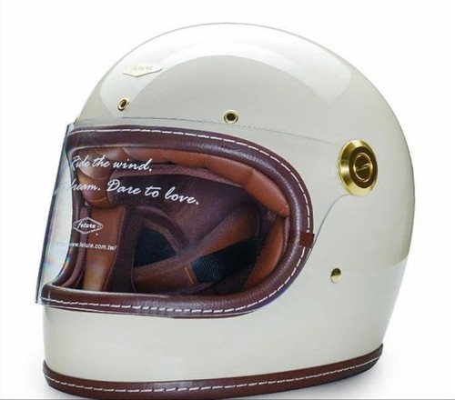 Helmet full face cute - face,