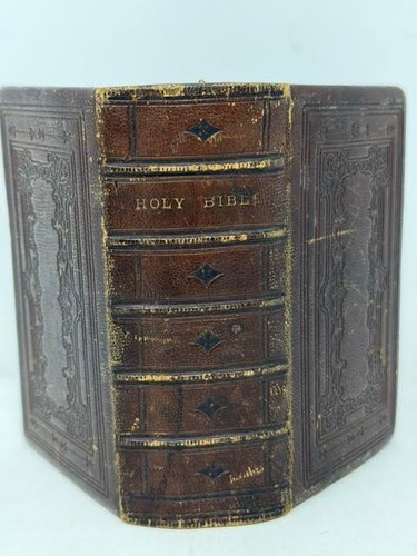 1856 antique holy bible - 1856,