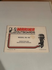 Mariner Outboard Operations
