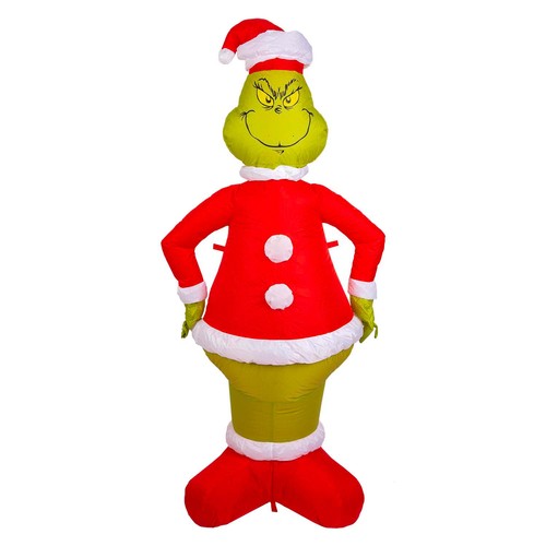 Grinch christmas inflatable - grinch,