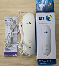 British Telecom Duet 210 Corded Phone - White (61125)