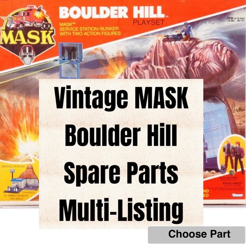 Vintage kenner mask boulder - vintage,