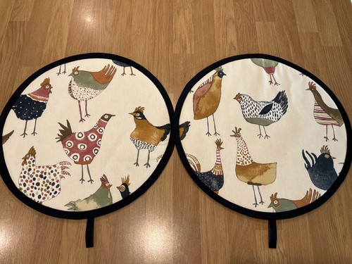 Aga covers funky - , chicken