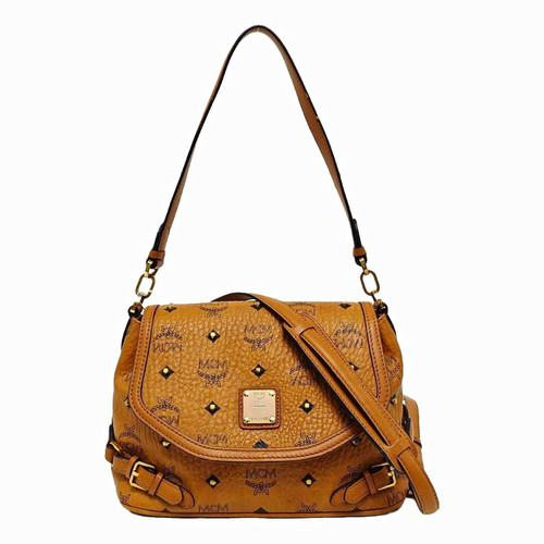 Mcm women brown logo - brown,