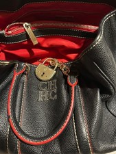 carolina herrera black pebble