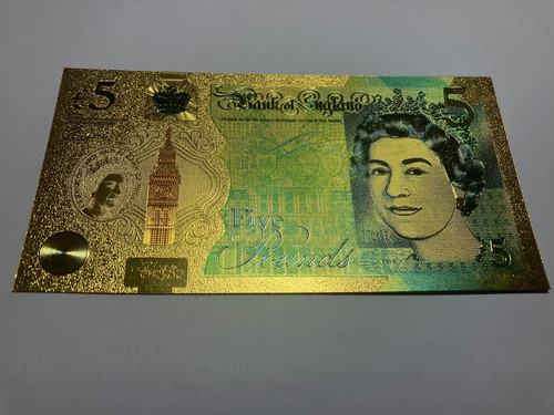 Queen elizabeth 5 pound - £5,