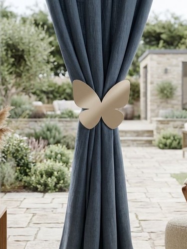 Butterfly curtain tieback tie - butterfly,