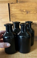 4 x 200ml Black Glass Reed