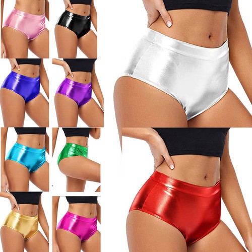 Womens booty shorts - shorts, shiny