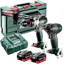 Metabo Combo 2.1.15 18V Brushless Hammer Drill & Impact Driver 2 x 5.5Ah Battery