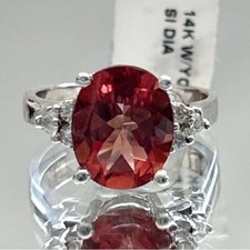 New 3 Carat Red Andesine