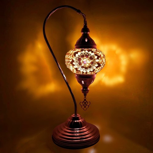 Moroccan turkish table - table, lamp