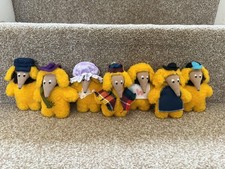 Vintage Set Of Wombles Soft Toys Handmade?