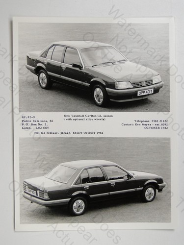 Vauxhall carlton saloon car - gl,