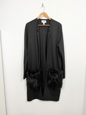 Joseph Ribkoff Faux Fur Pocket