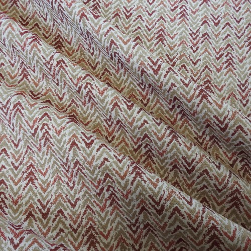 Red orange cream design - red,