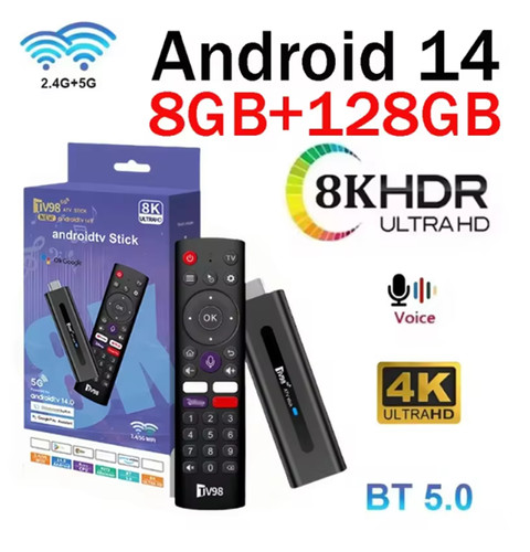Tv98 stick android 2 4g - android, 14