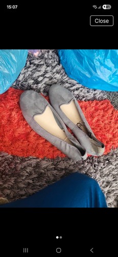 Grey summer shoes - grey,