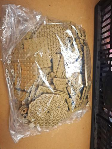 Lego bulk lot tan mixed - bulk,