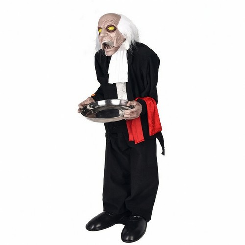 Haunted house butler prop - haunted,