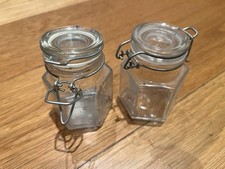 Glass Jar With Lid And Rubber Seal 