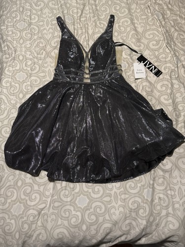 Jovani jvn65631a gunmetal - by,