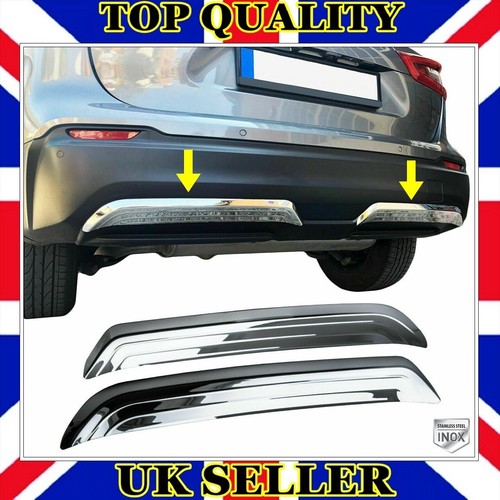 Chrome exhaust deflector - chrome,