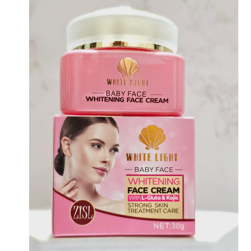 White light baby - baby, face