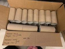 50 Empty Toilet/Loo Rolls