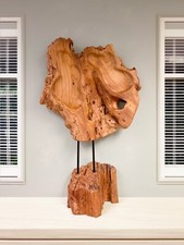 Teak Wood Sculpture - Wooden
