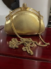 Vintage Gold Handbag Purse