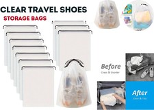 Drawstring Shoes Bags Travel