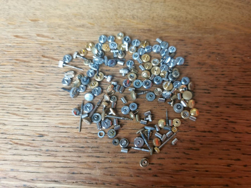 Watch crowns chrome gilt - crowns,,