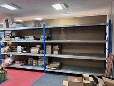 racking shelving heavy duty W-500, D-80; H-210 cm