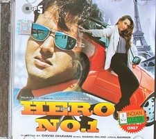 HERO NO. 1 CD Music: Anand Milind * BOLLYWOOD HINDI